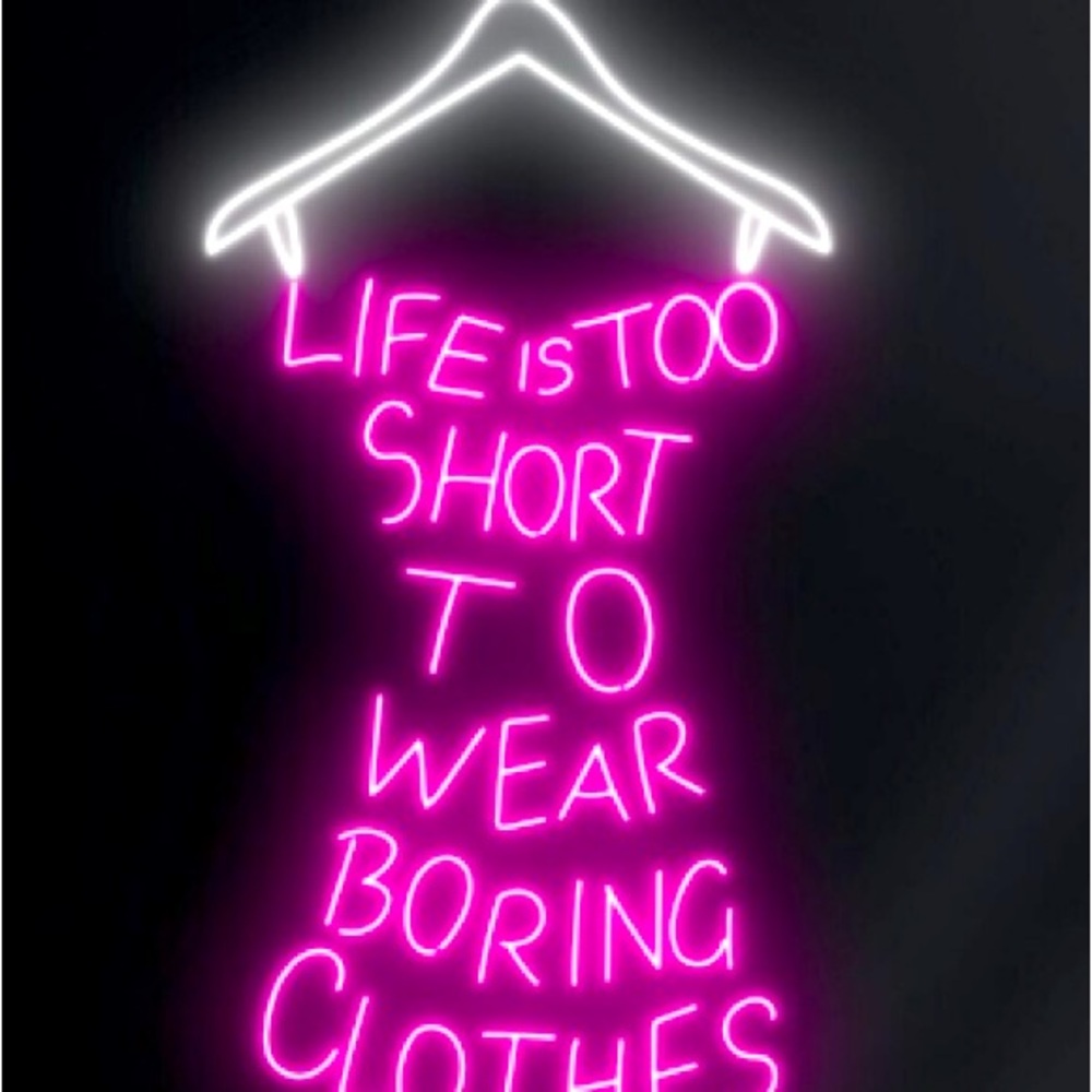 Life is too short to wear boring clothes!